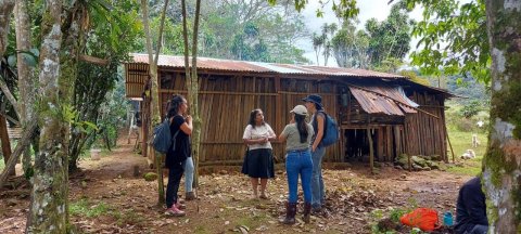 Site visit to forest village in Costa Rica