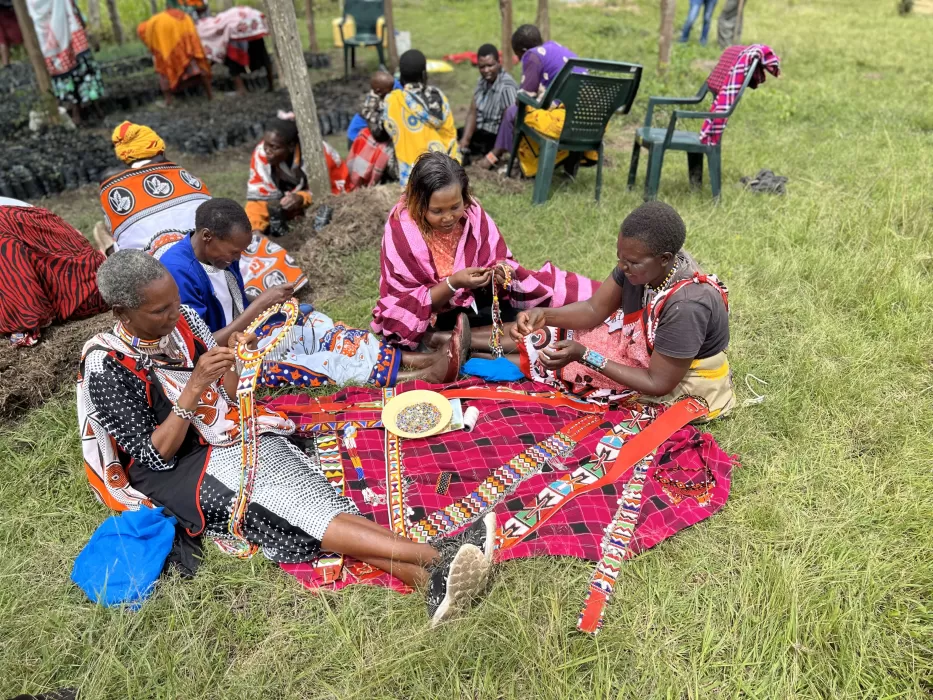 Members of Indigenous and local community organizations in Kenya