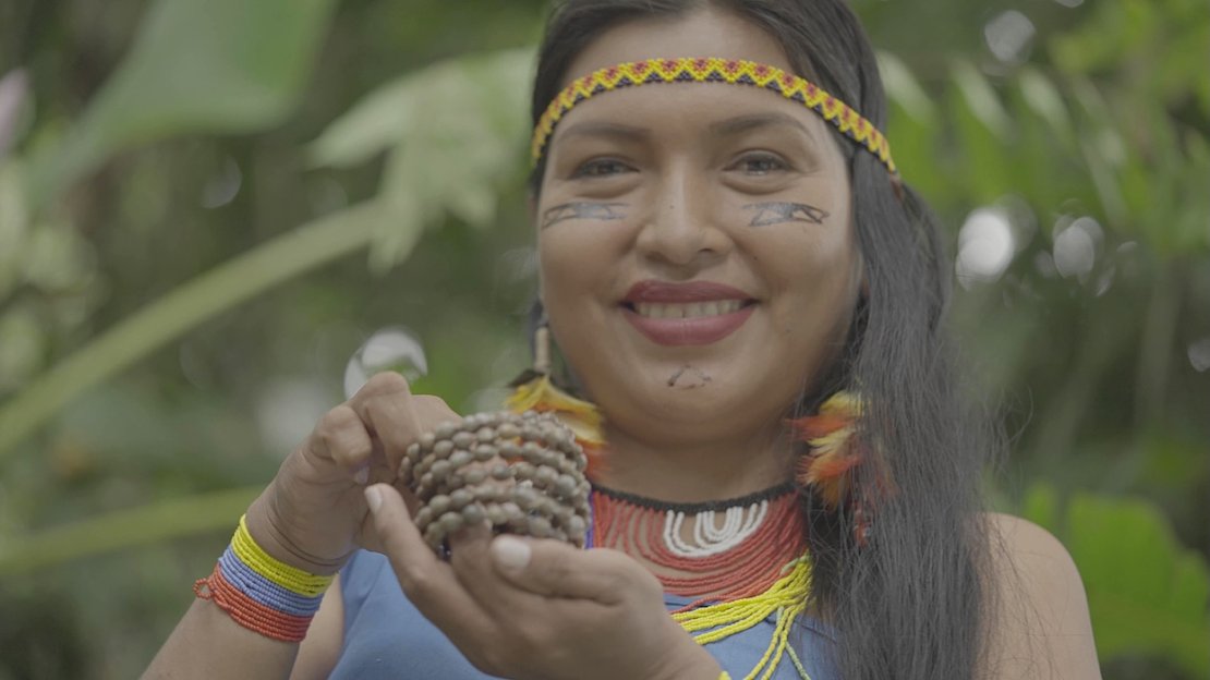 Shuar leader Irma Tsahuanda